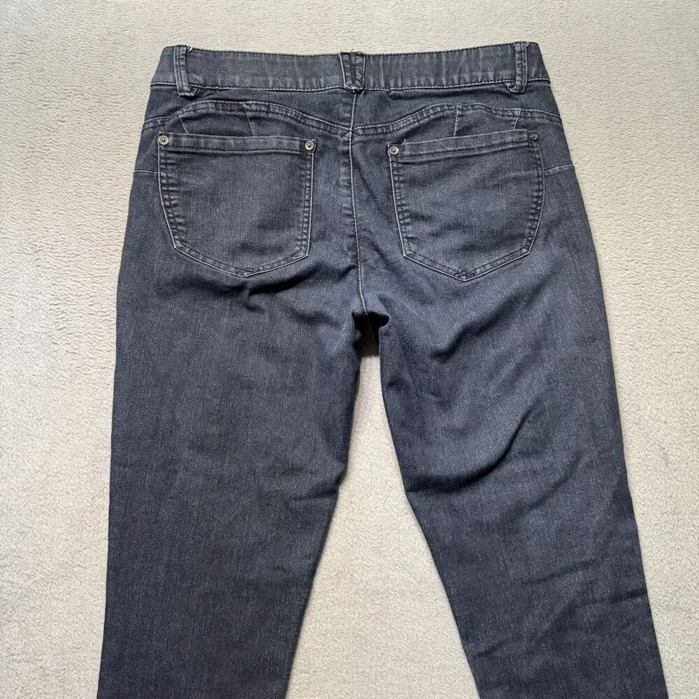 Democracy Absolution Womens 10 Skinny Jeans Blue Dark Wash Stretch Denim